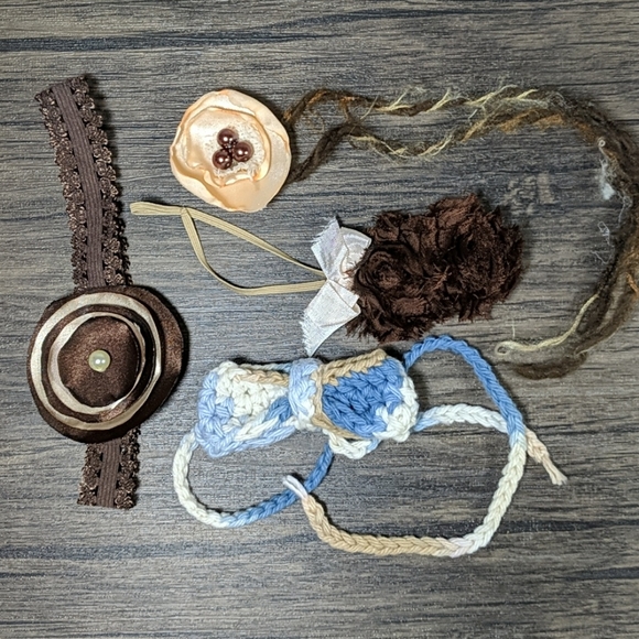Newborn photography lot of headband props - Picture 4 of 9